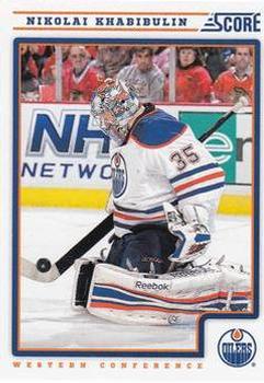 #200 Nikolai Khabibulin - Edmonton Oilers - 2012-13 Score Hockey