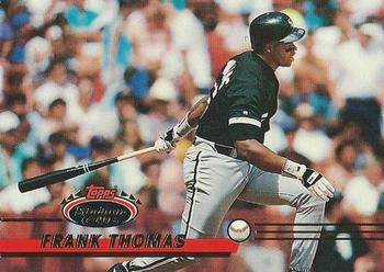 #200 Frank Thomas - Chicago White Sox - 1993 Stadium Club Baseball