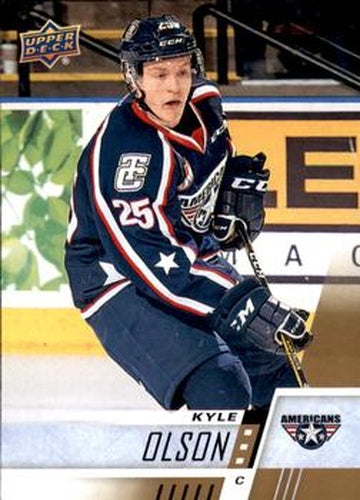 #200 Kyle Olson - Tri-City Americans - 2017-18 Upper Deck CHL Hockey