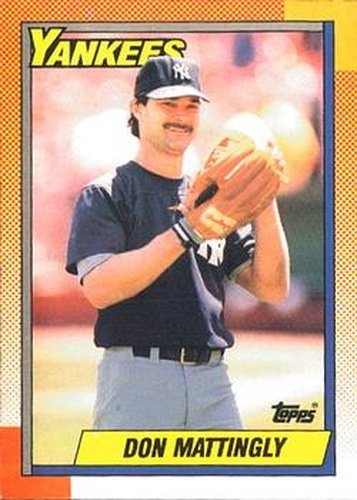 #200 Don Mattingly - New York Yankees - 1990 O-Pee-Chee Baseball
