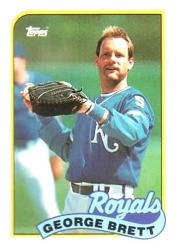 #200 George Brett - Kansas City Royals - 1989 Topps Baseball