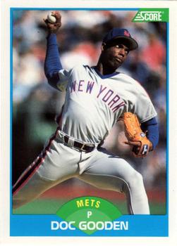 #200 Doc Gooden - New York Mets - 1989 Score Baseball