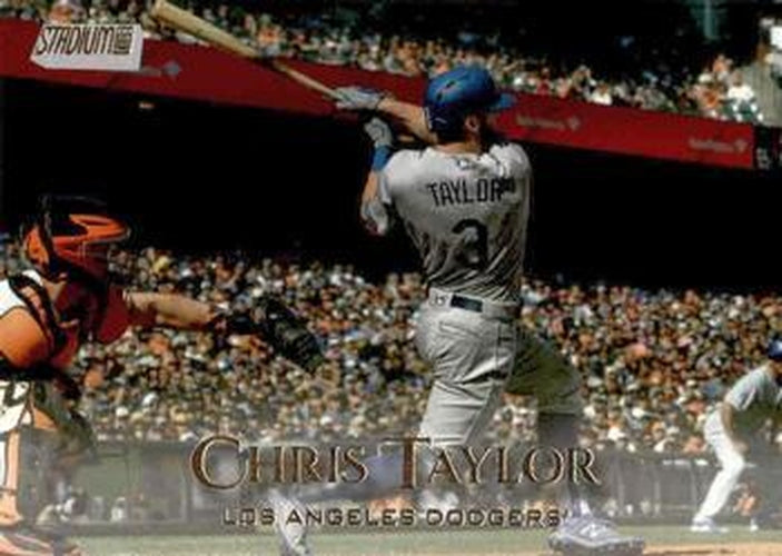 #200 Chris Taylor - Los Angeles Dodgers - 2019 Stadium Club Baseball