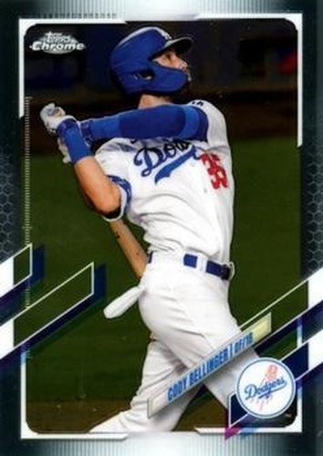 #200 Cody Bellinger - Los Angeles Dodgers - 2021 Topps Chrome Baseball