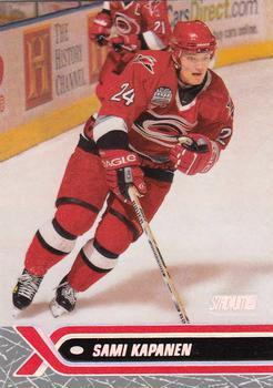 #200 Sami Kapanen - Carolina Hurricanes - 2000-01 Stadium Club Hockey