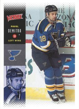 #200 Pavol Demitra - St. Louis Blues - 2000-01 Upper Deck Victory Hockey