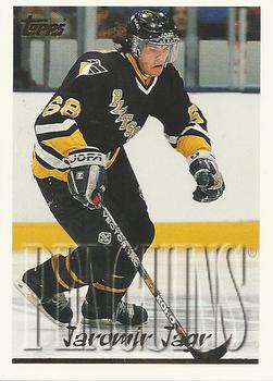 #200 Jaromir Jagr - Pittsburgh Penguins - 1995-96 Topps Hockey