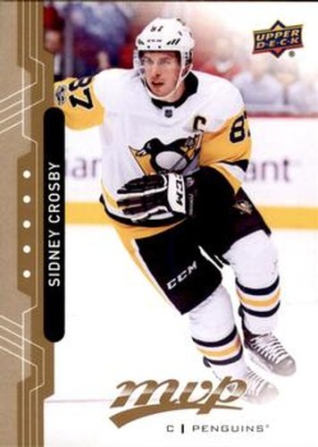 #201 Sidney Crosby - Pittsburgh Penguins - 2018-19 Upper Deck MVP Hockey