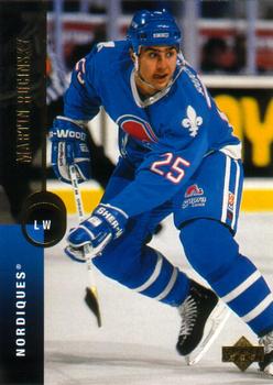 #201 Martin Rucinsky - Quebec Nordiques - 1994-95 Upper Deck Hockey