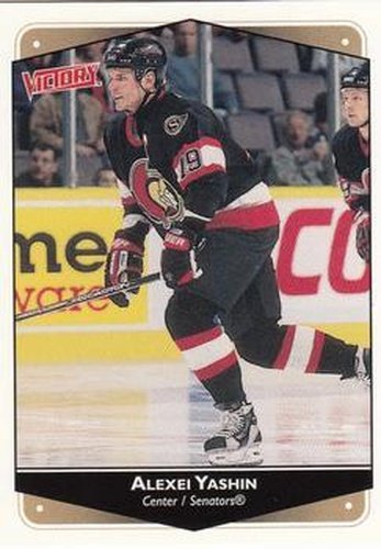 #201 Alexei Yashin - Ottawa Senators - 1999-00 Upper Deck Victory Hockey