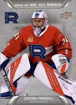 #201 Cayden Primeau - Laval Rocket - 2020-21 Upper Deck AHL Hockey