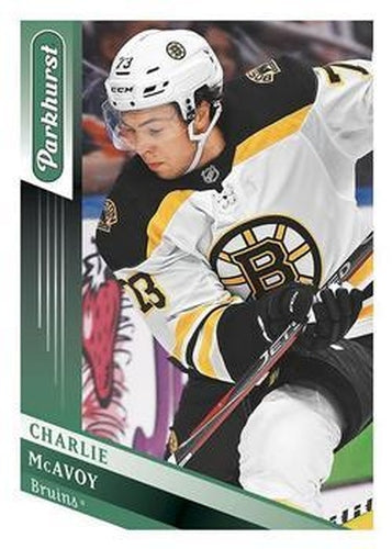 #201 Charlie McAvoy - Boston Bruins - 2019-20 Parkhurst Hockey