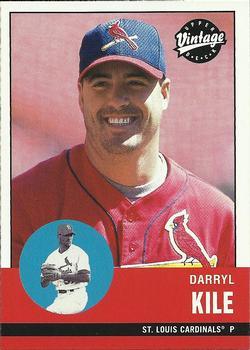 #201 Darryl Kile - St. Louis Cardinals - 2001 Upper Deck Vintage Baseball