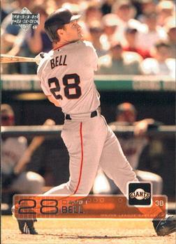 #201 David Bell - San Francisco Giants - 2003 Upper Deck Baseball