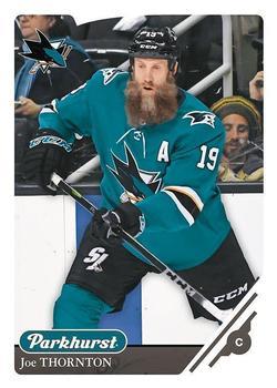 #201 Joe Thornton - San Jose Sharks - 2018-19 Parkhurst Hockey