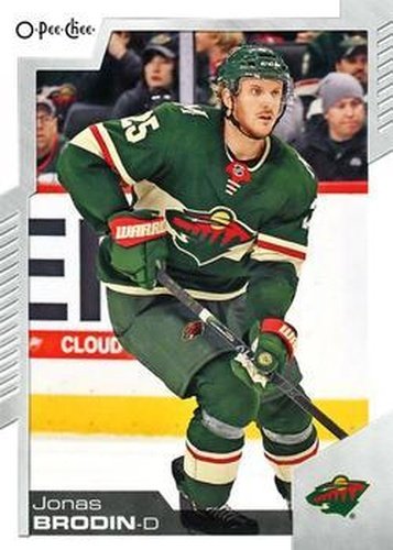 #201 Jonas Brodin - Minnesota Wild - 2020-21 O-Pee-Chee Hockey