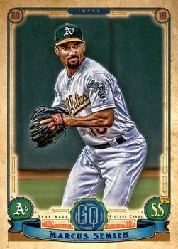#201 Marcus Semien - Oakland Athletics - 2019 Topps Gypsy Queen Baseball