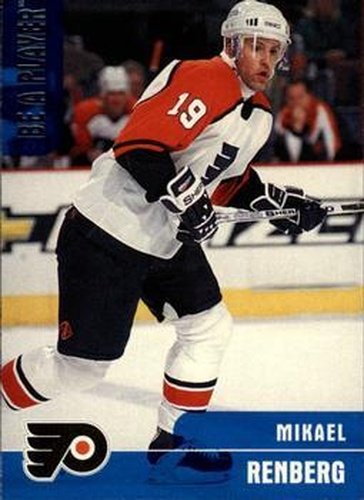 #201 Mikael Renberg - Philadelphia Flyers - 1999-00 Be a Player Memorabilia Hockey
