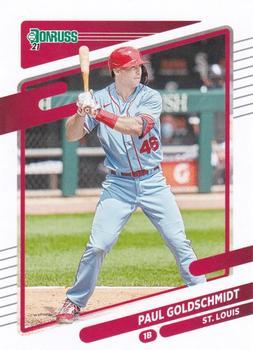 #201 Paul Goldschmidt - St. Louis Cardinals - 2021 Donruss Baseball