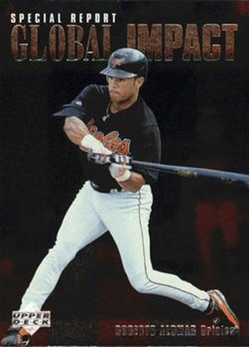 #201 Roberto Alomar - Baltimore Orioles - 1997 Upper Deck Baseball
