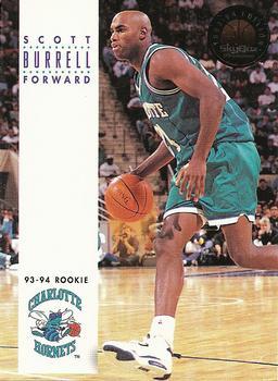 #201 Scott Burrell - Charlotte Hornets - 1993-94 SkyBox Premium Basketball