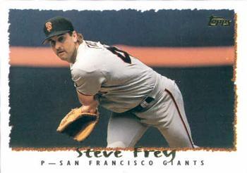 #201 Steve Frey - San Francisco Giants - 1995 Topps Baseball