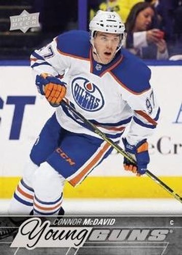 #201 Connor McDavid - Edmonton Oilers - 2015-16 Upper Deck Hockey