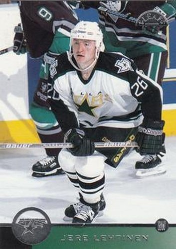 #201 Jere Lehtinen - Dallas Stars - 1996-97 Leaf Hockey