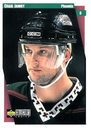 #201 Craig Janney - Phoenix Coyotes - 1997-98 Collector's Choice Hockey