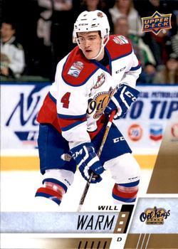 #201 Will Warm - Edmonton Oil Kings - 2017-18 Upper Deck CHL Hockey