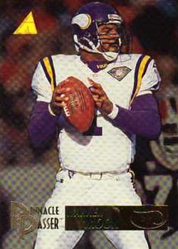 #201 Warren Moon - Minnesota Vikings - 1995 Pinnacle Football
