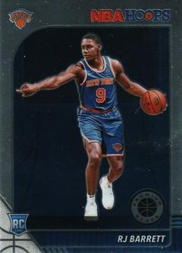 #201b RJ Barrett - New York Knicks - 2019-20 Hoops Premium Stock Basketball