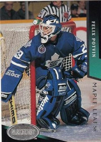 #202 Felix Potvin - Toronto Maple Leafs - 1993-94 Parkhurst Hockey