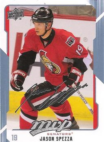 #202 Jason Spezza - Ottawa Senators - 2008-09 Upper Deck MVP Hockey