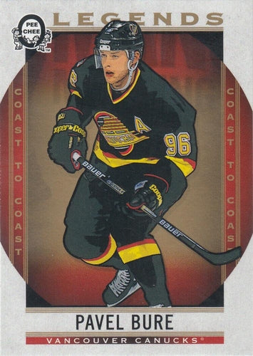 #202 Pavel Bure - Vancouver Canucks - 2018-19 O-Pee-Chee Coast to Coast Hockey