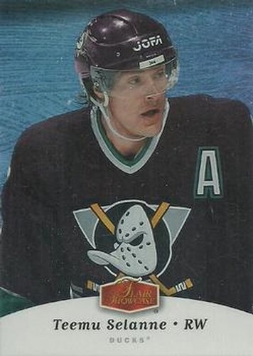 #202 Teemu Selanne - Anaheim Ducks - 2006-07 Flair Showcase Hockey