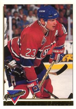 #202 Brian Bellows - Montreal Canadiens - 1993-94 O-Pee-Chee Premier Hockey - Gold