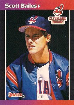 #202 Scott Bailes - Cleveland Indians - 1989 Donruss Baseball