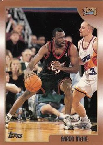 #202 Aaron McKie - Philadelphia 76ers - 1998-99 Topps Basketball