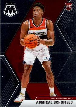 #202 Admiral Schofield - Washington Wizards - 2019-20 Panini Mosaic Basketball