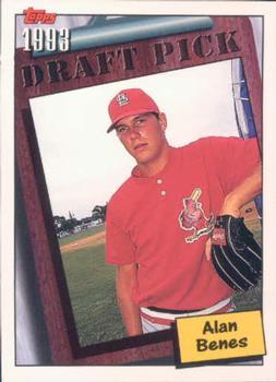#202 Alan Benes - St. Louis Cardinals - 1994 Topps Baseball