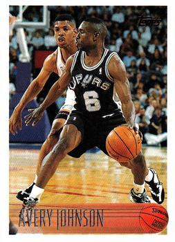 #202 Avery Johnson - San Antonio Spurs - 1996-97 Topps Basketball