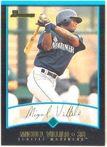 #202 Miguel Villilo - Seattle Mariners - 2001 Bowman Baseball