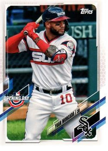 #202 Yoan Moncada - Chicago White Sox - 2021 Topps Opening Day Baseball