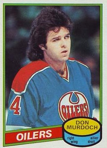 #203 Don Murdoch - Edmonton Oilers - 1980-81 O-Pee-Chee Hockey
