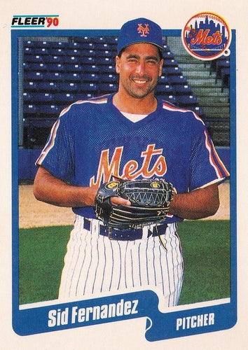 #203 Sid Fernandez - New York Mets - 1990 Fleer USA Baseball