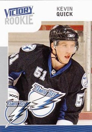 #203 Kevin Quick - Tampa Bay Lightning - 2009-10 Upper Deck Victory Hockey