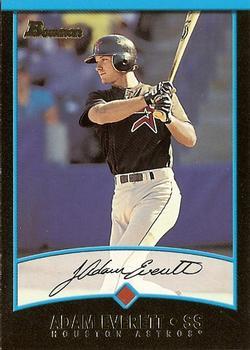 #203 Adam Everett - Houston Astros - 2001 Bowman Baseball