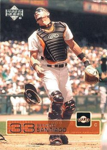 #203 Benito Santiago - San Francisco Giants - 2003 Upper Deck Baseball