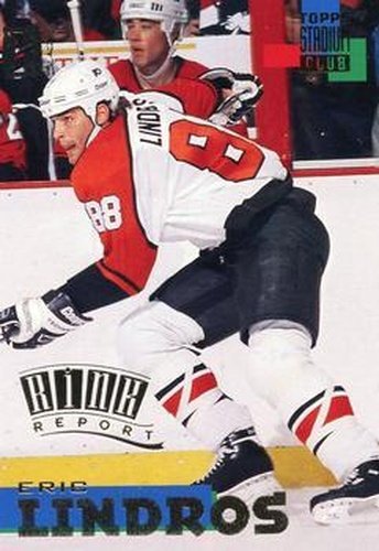 #203 Eric Lindros - Philadelphia Flyers - 1994-95 Stadium Club Hockey